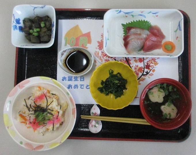 本日の昼食です